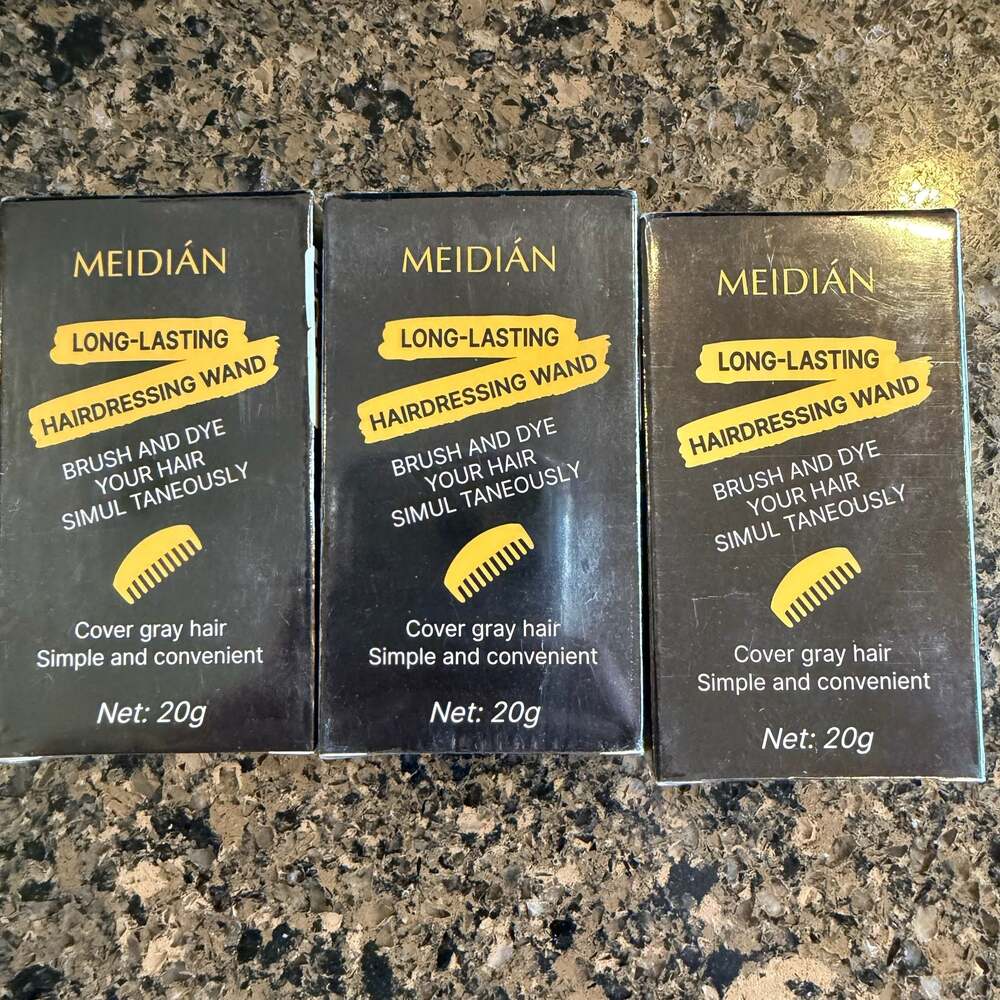 Meidián Long-Lasting Hairdressing Wand 20g 01# Black Hair Color Touch-Up Stick